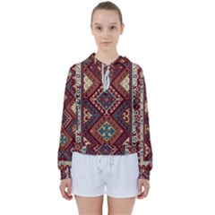 Armenian Carpet Women s Tie Up Sweat by Gohar