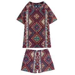 Armenian Carpet Kids  Swim Tee And Shorts Set