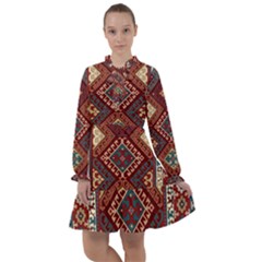 Armenian Carpet All Frills Chiffon Dress