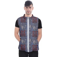 Armenian Ornaments Men s Puffer Vest by Gohar