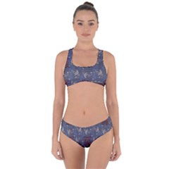 Armenian Ornaments Criss Cross Bikini Set by Gohar