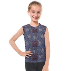 Armenian Ornaments Kids  Mesh Tank Top