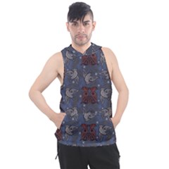 Armenian Ornaments Men s Sleeveless Hoodie