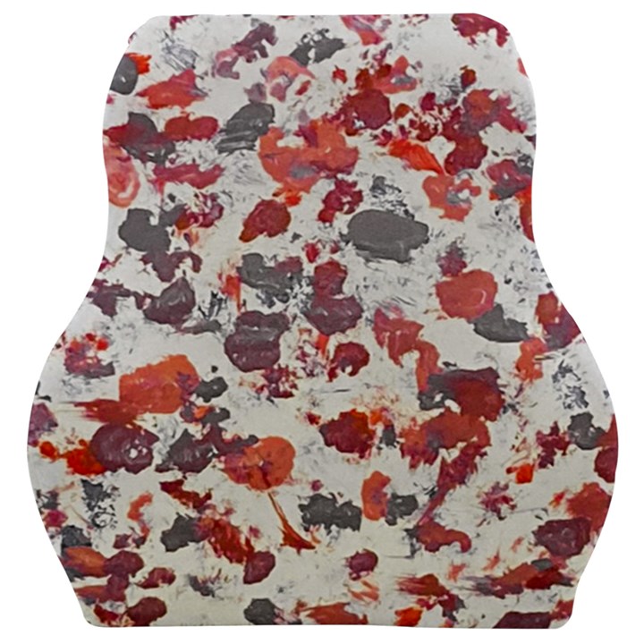 Abstract Random Painted Texture Car Seat Velour Cushion 