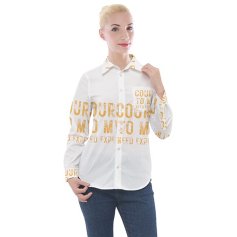 Of Course I Talk To Myself Sometimes I Need Expert Advice Women s Long Sleeve Pocket Shirt by faguostyle