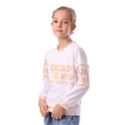 Of Course I Talk To Myself Sometimes I Need Expert Advice Kids  Long Sleeve Tee with Frill  View2