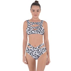 Eyes Drawing Motif Random Pattern Bandaged Up Bikini Set  by dflcprintsclothing