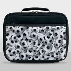 Eyes Drawing Motif Random Pattern Lunch Bag