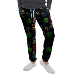 Apples Honey Honeycombs Pattern Men s Jogger Sweatpants by danenraven