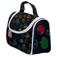 Apples Honey Honeycombs Pattern Satchel Handbag by danenraven