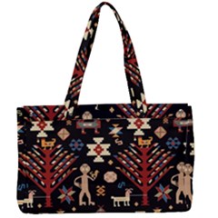 Carpet-symbols Canvas Work Bag by Gohar