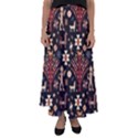 Carpet-symbols Flared Maxi Skirt View1