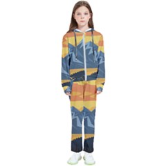 Illustration Landscape Nature Kids  Tracksuit by Wegoenart