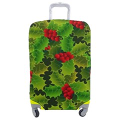 Illustration Christmas Xmas Background Luggage Cover (medium) by Wegoenart