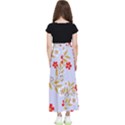 Illustration Pattern Flower Floral Kids  Flared Maxi Skirt View2