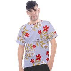 Illustration Pattern Flower Floral Men s Sport Top by Wegoenart