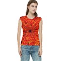 Red Orange Illustration Background Abstract Women s Raglan Cap Sleeve Tee View1