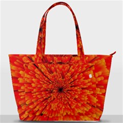 Red Orange Illustration Background Abstract Back Pocket Shoulder Bag  by Wegoenart