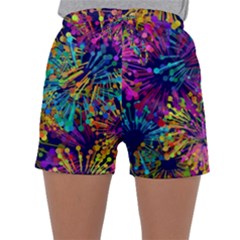 Illustration Graphics Design Art Sleepwear Shorts by Wegoenart