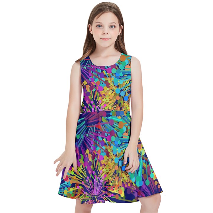 Illustration Graphics Design Art Kids  Skater Dress