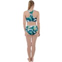 Dolphin Seagull Sea Ocean Wave Racer Back Bikini Set View2