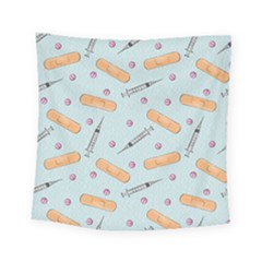 Medicine Items Square Tapestry (small) by SychEva