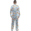 Medicine Items Men s Long Sleeve Satin Pajamas Set View2