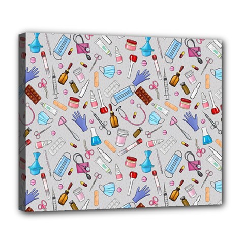 Medical Devices Deluxe Canvas 24  X 20  (stretched) by SychEva