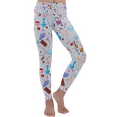 Medical Devices Kids  Lightweight Velour Classic Yoga Leggings by SychEva