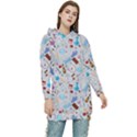 Medical Devices Women s Long Oversized Pullover Hoodie View1