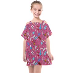 Medical Devices Kids  One Piece Chiffon Dress by SychEva