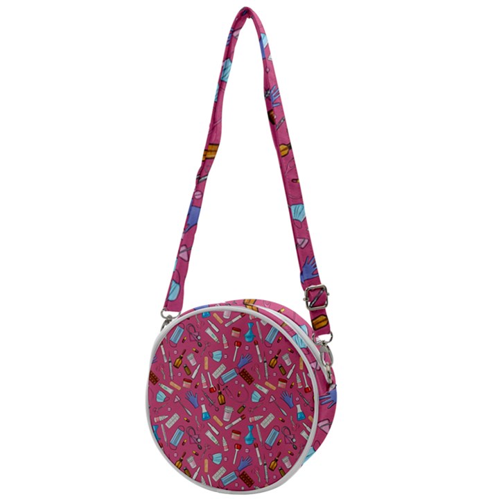 Medical Devices Crossbody Circle Bag