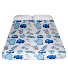 Baby Things For Toddlers Fitted Sheet (queen Size)