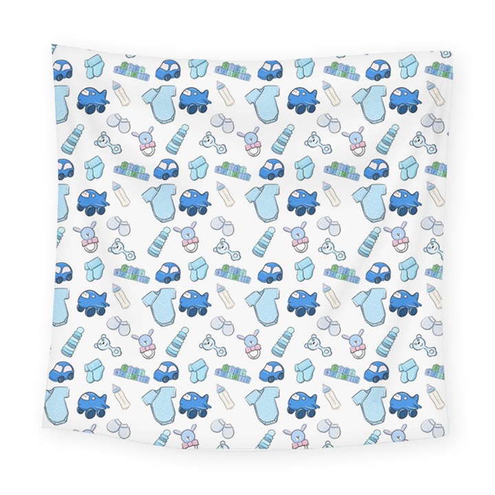 Baby Things For Toddlers Square Tapestry (Large)