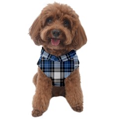 Blue Black Plaid Dog Sweater