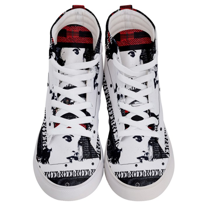 Punk Chick Women s Hi-Top Skate Sneakers