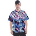 Feathers Men s Short Sleeve Shirt View1