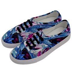 Feathers Men s Classic Low Top Sneakers by kaleidomarblingart