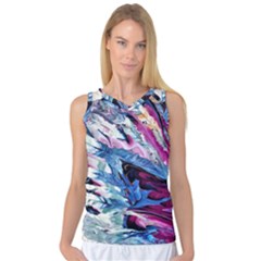 Feathers Women s Basketball Tank Top by kaleidomarblingart