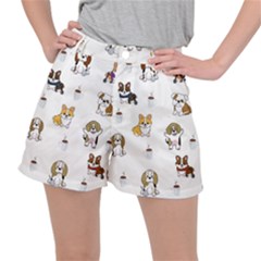 Hot Chocolate Puppies Hot Cocoa Ripstop Shorts by Wegoenart