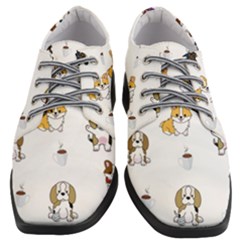 Hot Chocolate Puppies Hot Cocoa Women Heeled Oxford Shoes by Wegoenart