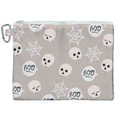 Halloween Decoration Drawing Design Canvas Cosmetic Bag (xxl) by Wegoenart