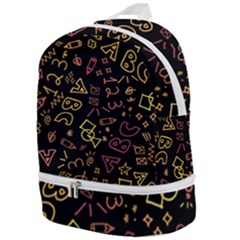 Background Graphic Beautiful Zip Bottom Backpack by Wegoenart