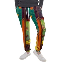 Illustration Robot Cute Sweet Futuristic Men s Jogger Sweatpants by Wegoenart