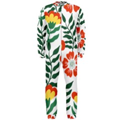 Painting Flower Leaves Forest Onepiece Jumpsuit (men)