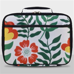 Painting Flower Leaves Forest Full Print Lunch Bag by Wegoenart