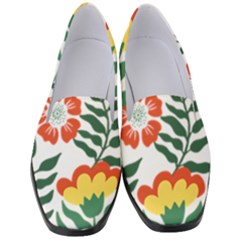 Painting Flower Leaves Forest Women s Classic Loafer Heels by Wegoenart