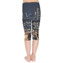 Seoul Building City Night View Kids  Capri Leggings  View2