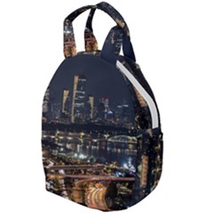 Seoul Building City Night View Travel Backpacks by Wegoenart