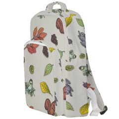 Autumn Fall Animals Nature Season Double Compartment Backpack by Wegoenart